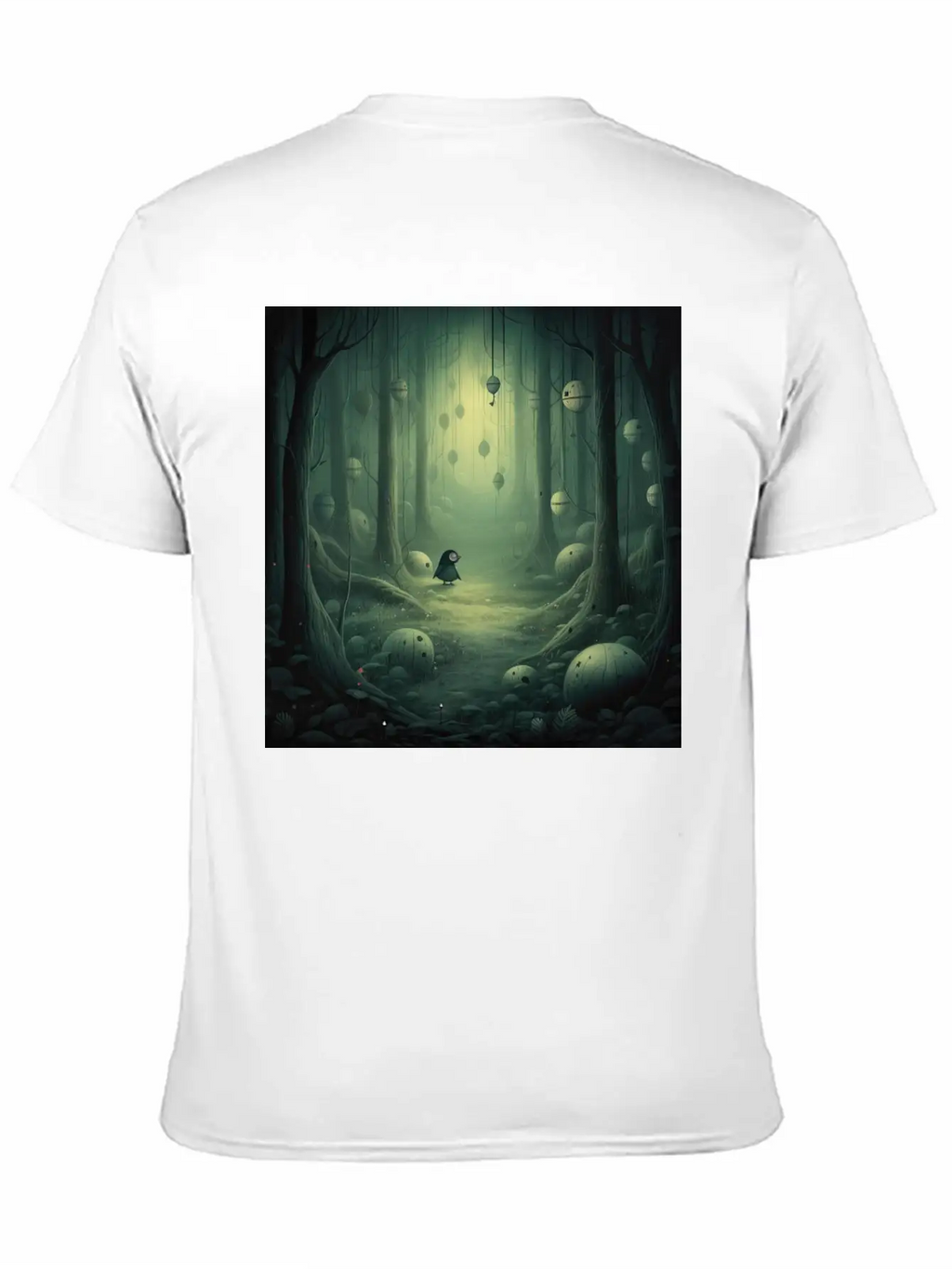 Twilight Enigma: Mystical Beings Of The Dusk Essential Cotton Tee For Daily Outfits – Unisex Style