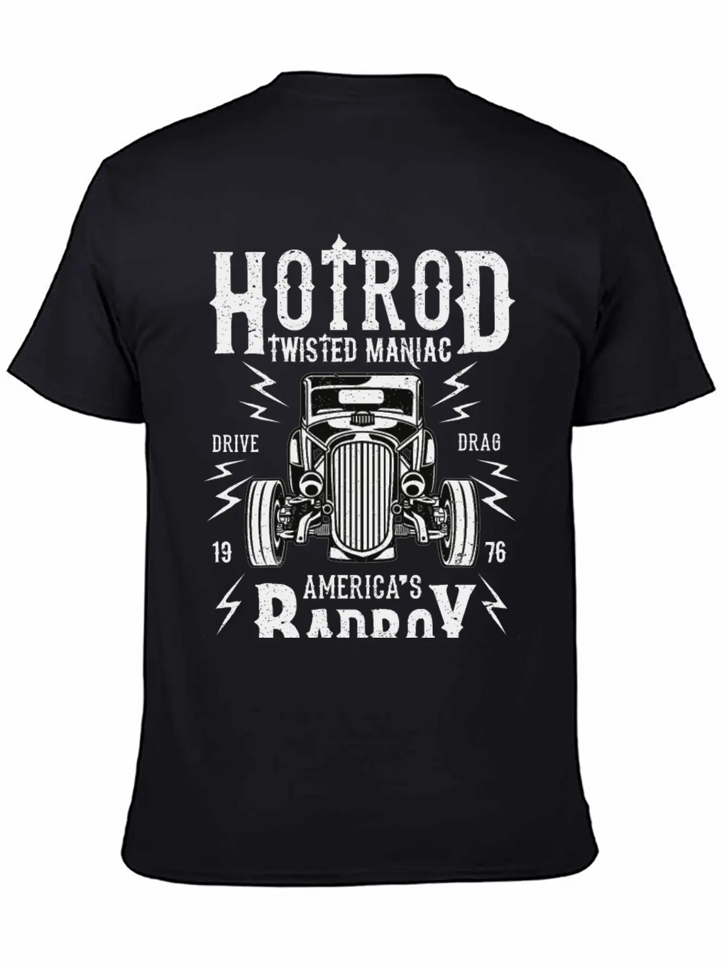 Twisted Hotrod Unisex Casual T-Shirt – Clean Design For Daily Comfort
