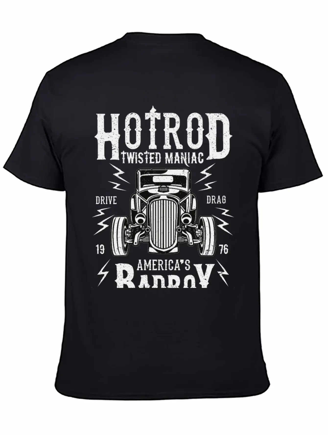 Twisted Hotrod Unisex Casual T-Shirt – Clean Design For Daily Comfort