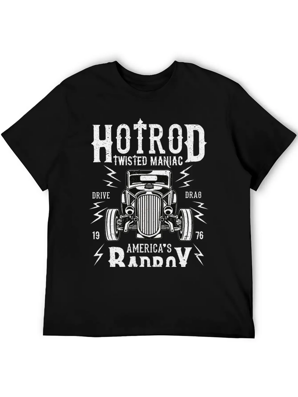 Twisted Hotrod Unisex Casual T-Shirt – Clean Design For Daily Comfort
