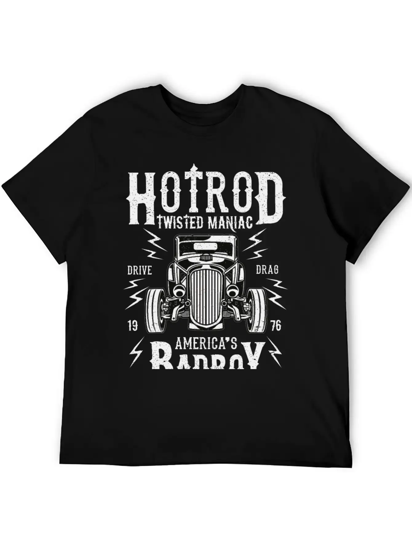 Twisted Hotrod Unisex Casual T-Shirt – Clean Design For Daily Comfort