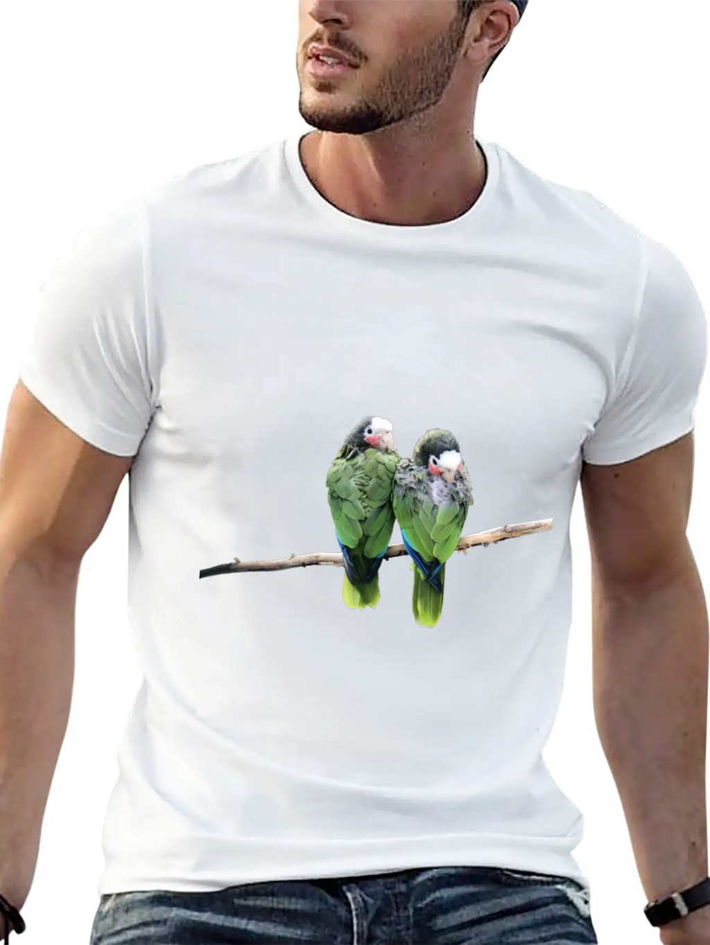 Two Birds Modern Fit Casual T-Shirt – Clean And Versatile Design