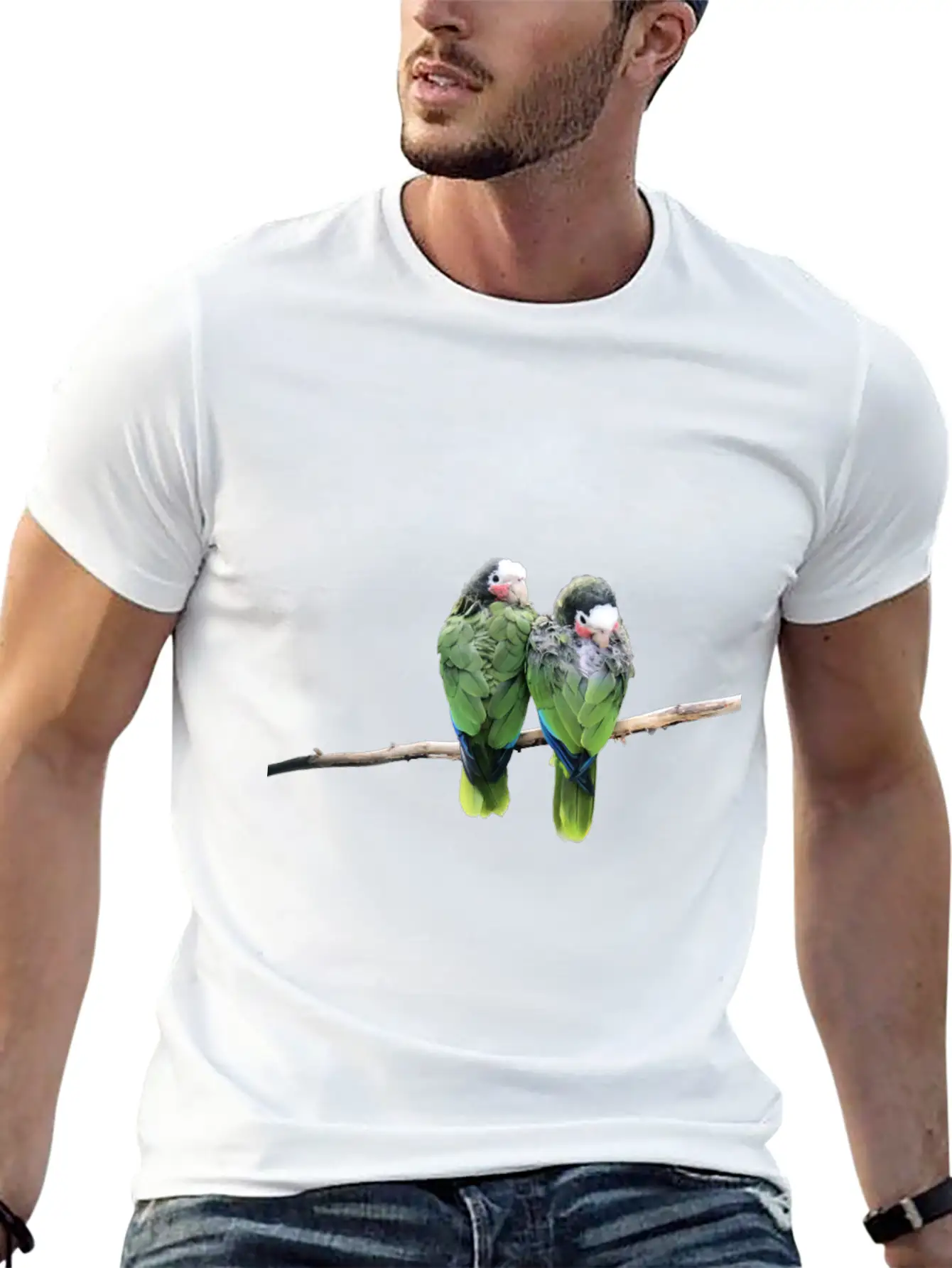 Two Birds Modern Fit Casual T-Shirt – Clean And Versatile Design