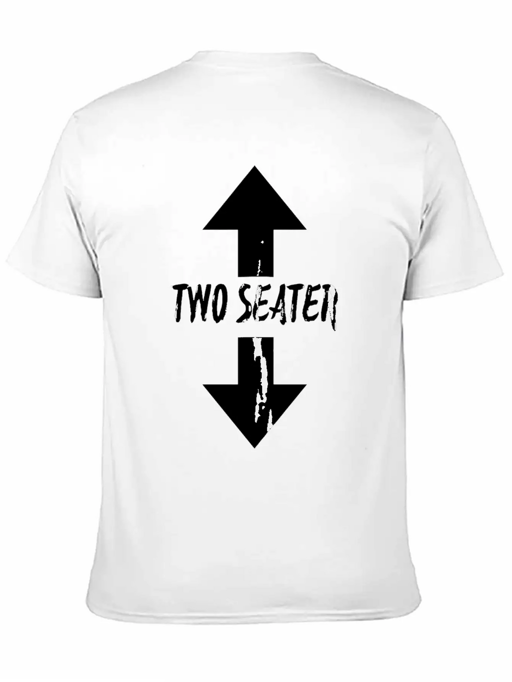 Two Seater Arrow Naughty Dad Joke Gift Breathable Soft Cotton T-Shirt – Timeless Casual Look
