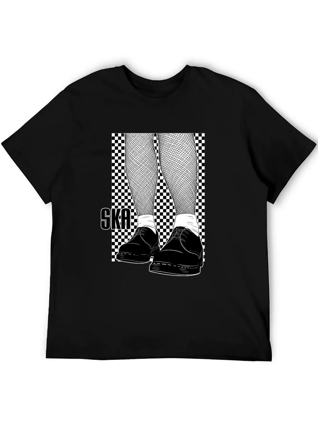 TwoTone Ska Product Reggae Clothing Basic Graphic T-Shirt – Daily Comfort In Soft Cotton