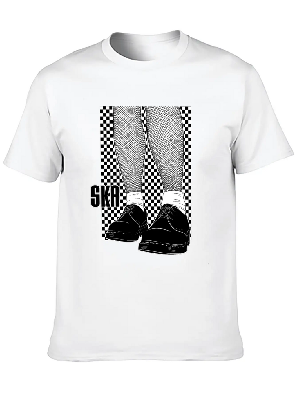 TwoTone Ska Product Reggae Clothing Basic Graphic T-Shirt – Daily Comfort In Soft Cotton