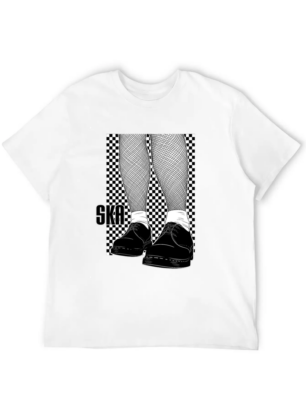 TwoTone Ska Product Reggae Clothing Basic Graphic T-Shirt – Daily Comfort In Soft Cotton