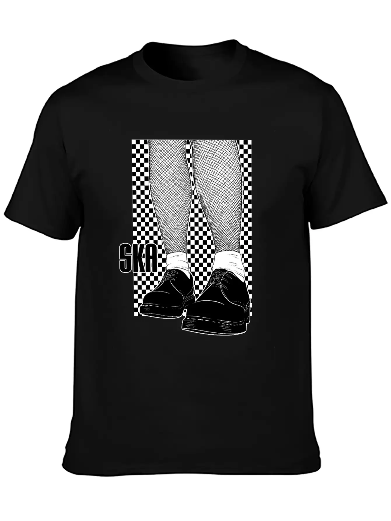 TwoTone Ska Product Reggae Clothing Basic Graphic T-Shirt – Daily Comfort In Soft Cotton