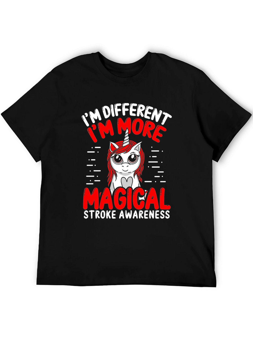 Magical Unicorn Stroke Awareness T-Shirt