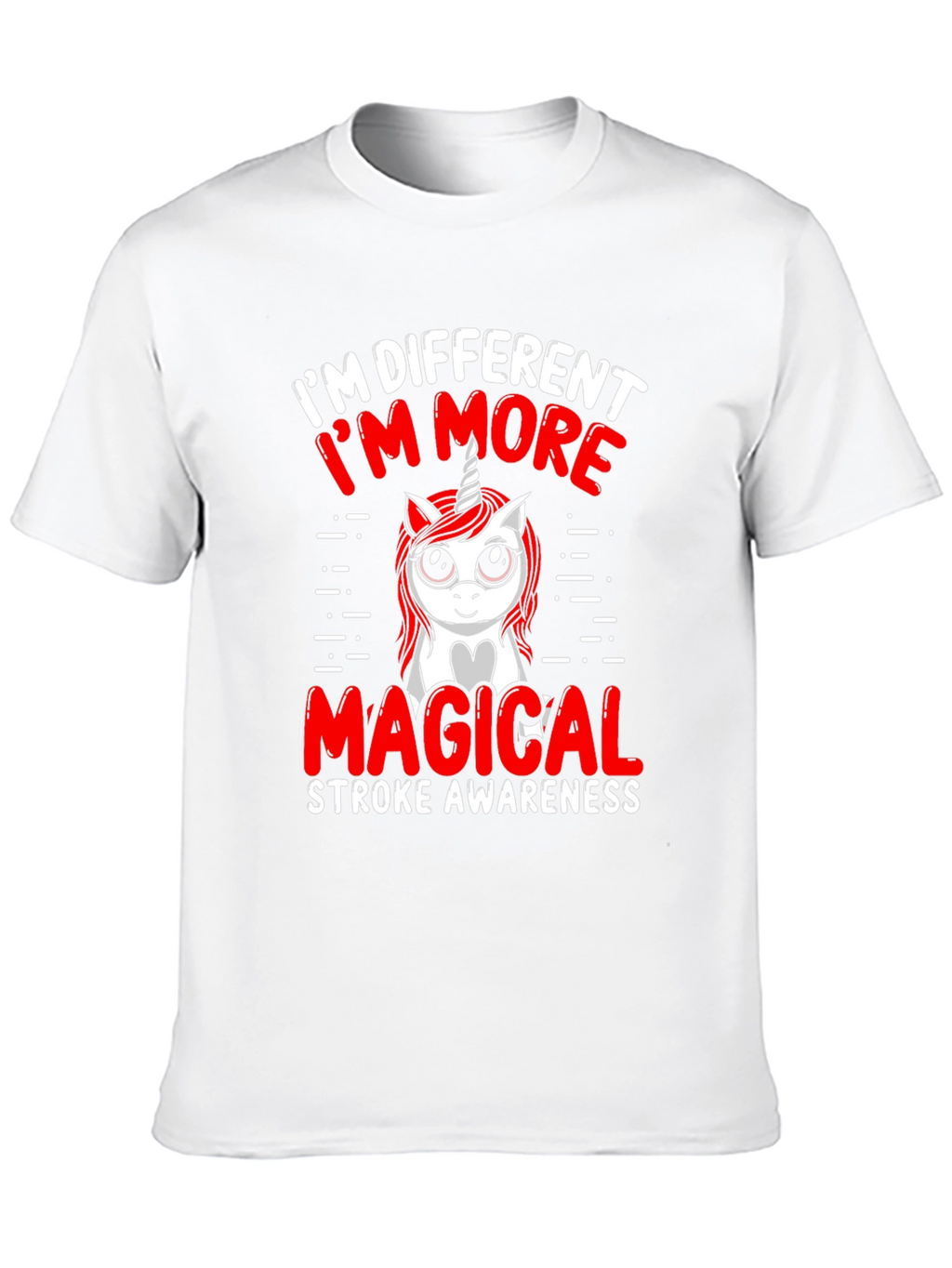Magical Unicorn Stroke Awareness T-Shirt
