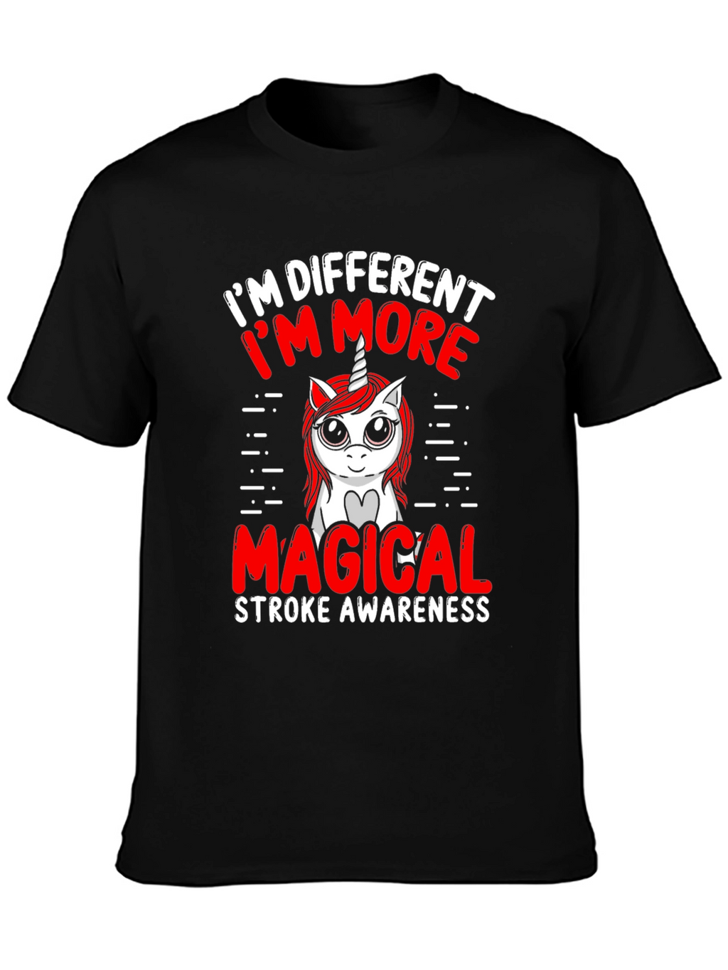 Magical Unicorn Stroke Awareness T-Shirt
