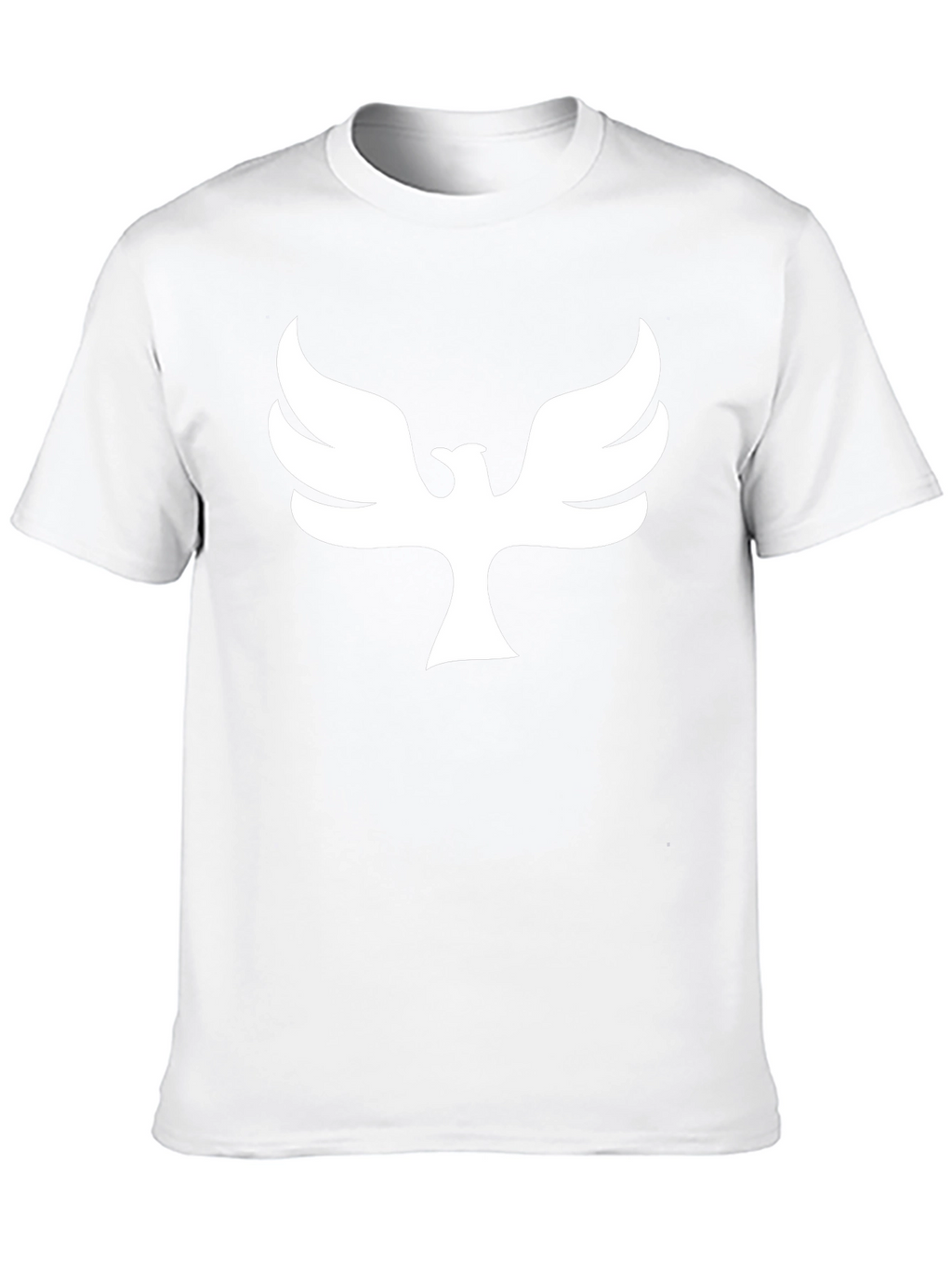 Phoenix Graphic Print T-Shirt - Black