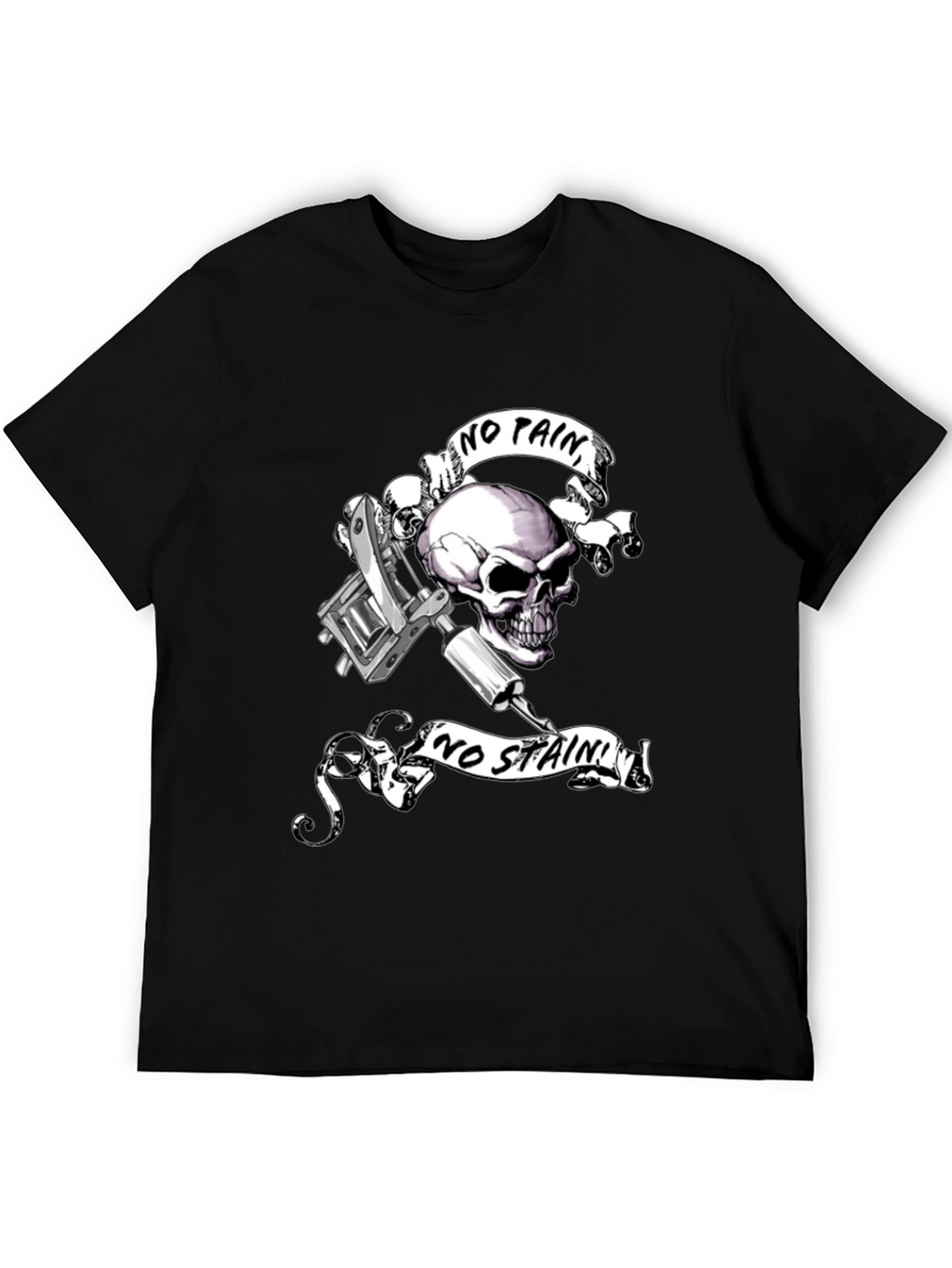 Skull & Tattoo Machine Graphic Tee