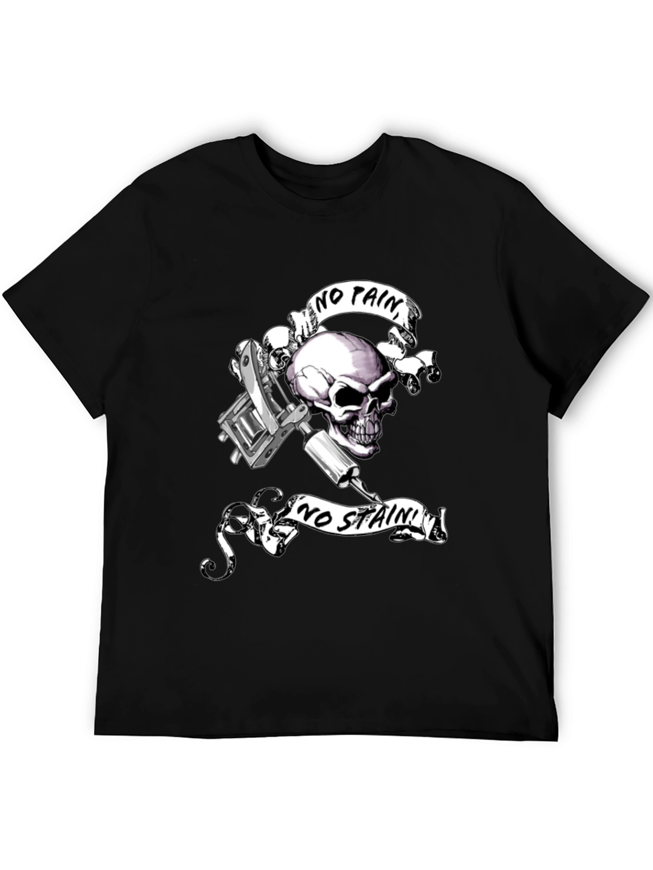 Skull & Tattoo Machine Graphic Tee