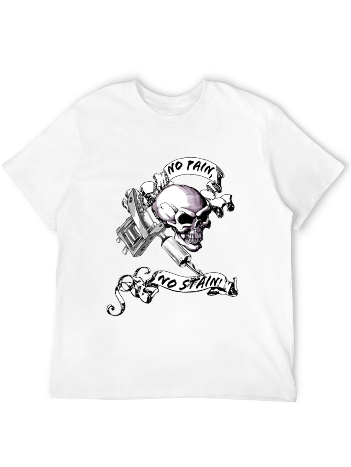 Skull & Tattoo Machine Graphic Tee