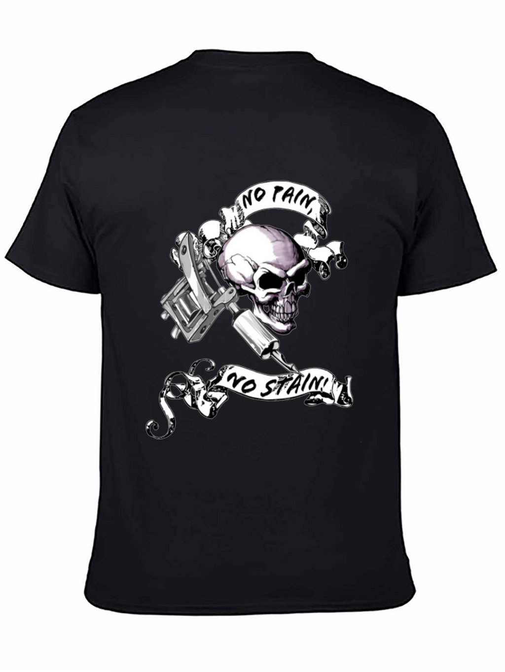 Skull & Tattoo Machine Graphic Tee