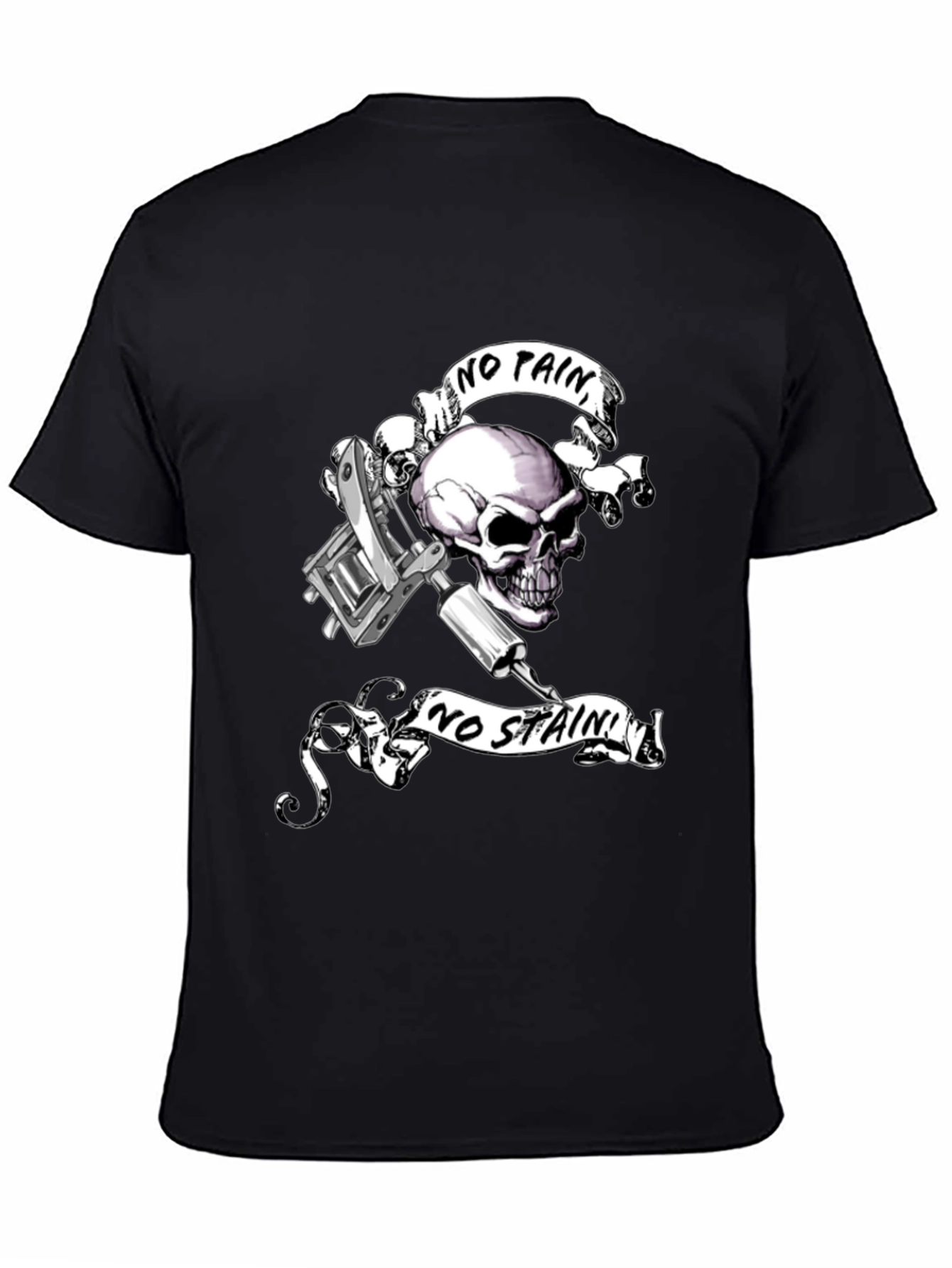 Skull & Tattoo Machine Graphic Tee