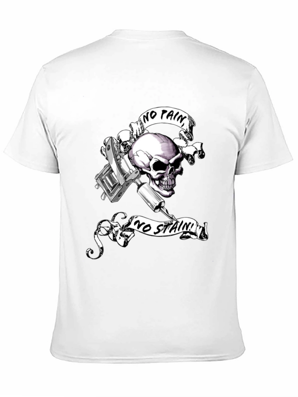 Skull & Tattoo Machine Graphic Tee