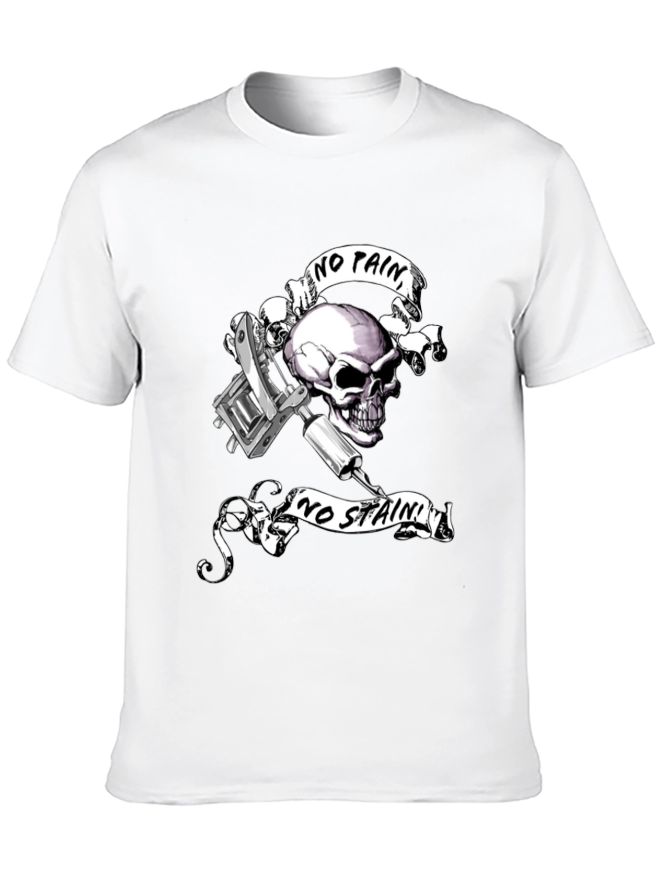 Skull & Tattoo Machine Graphic Tee