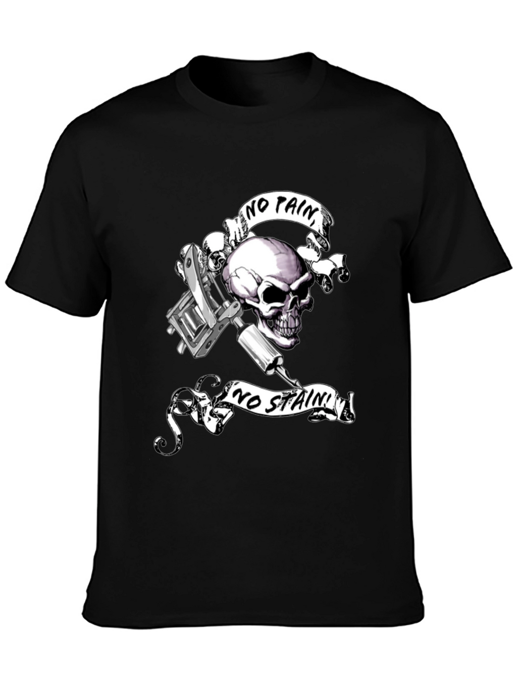 Skull & Tattoo Machine Graphic Tee