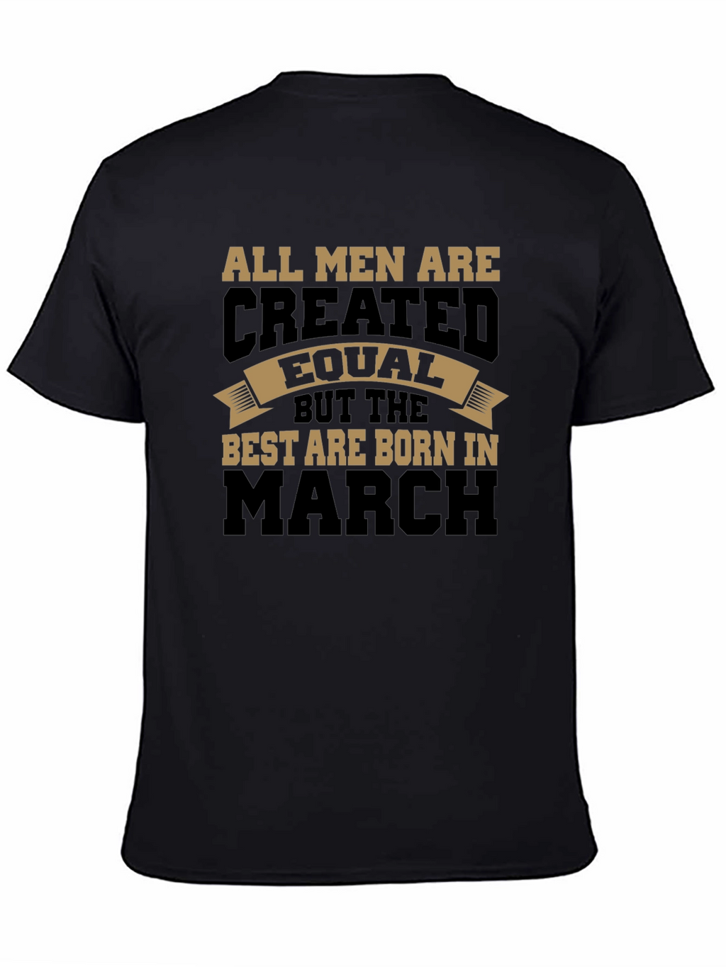 Mens Born in March Graphic T-Shirt