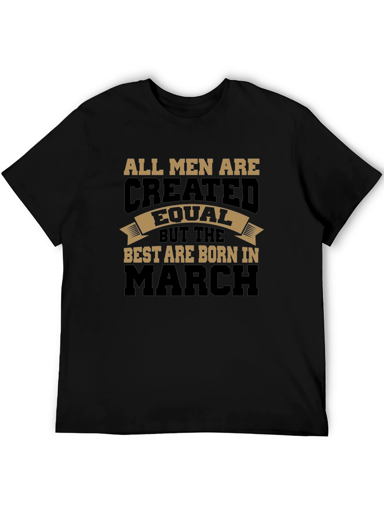 Mens Born in March Graphic T-Shirt
