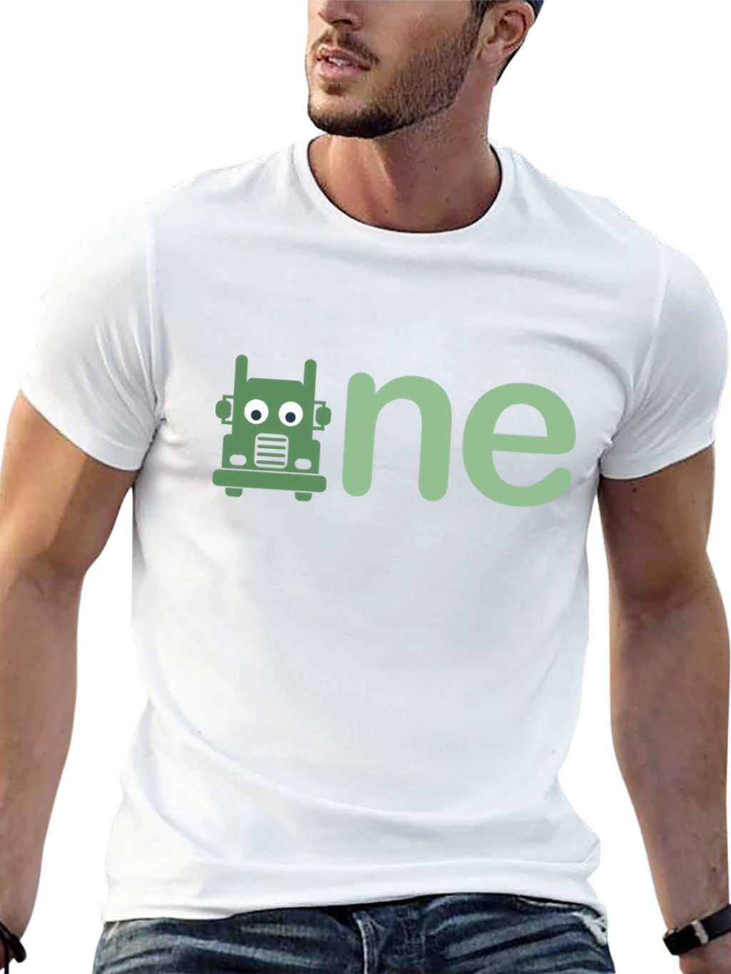Cute Truck One T-Shirt - Soft Cotton Blend
