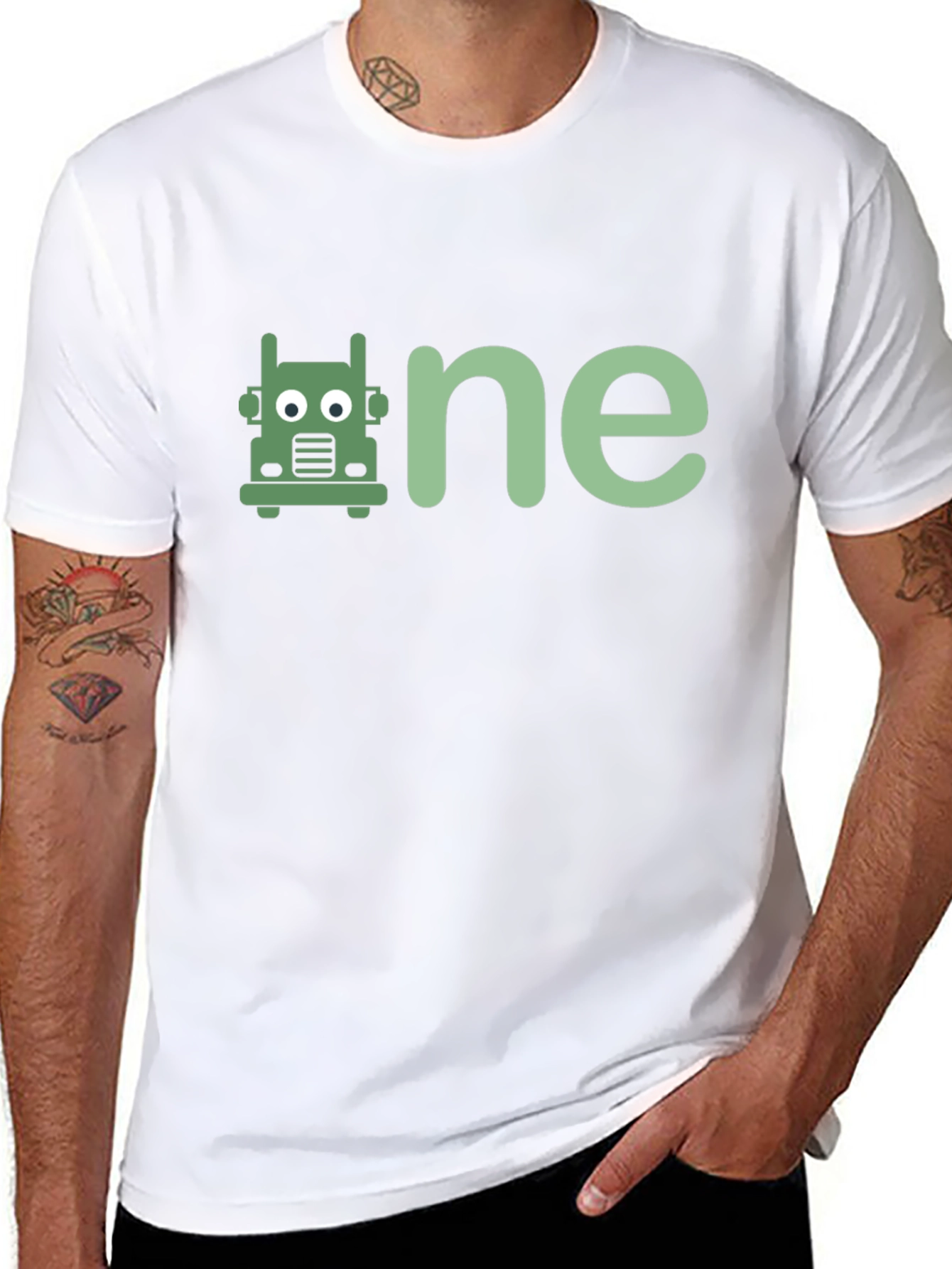 Cute Truck One T-Shirt - Soft Cotton Blend