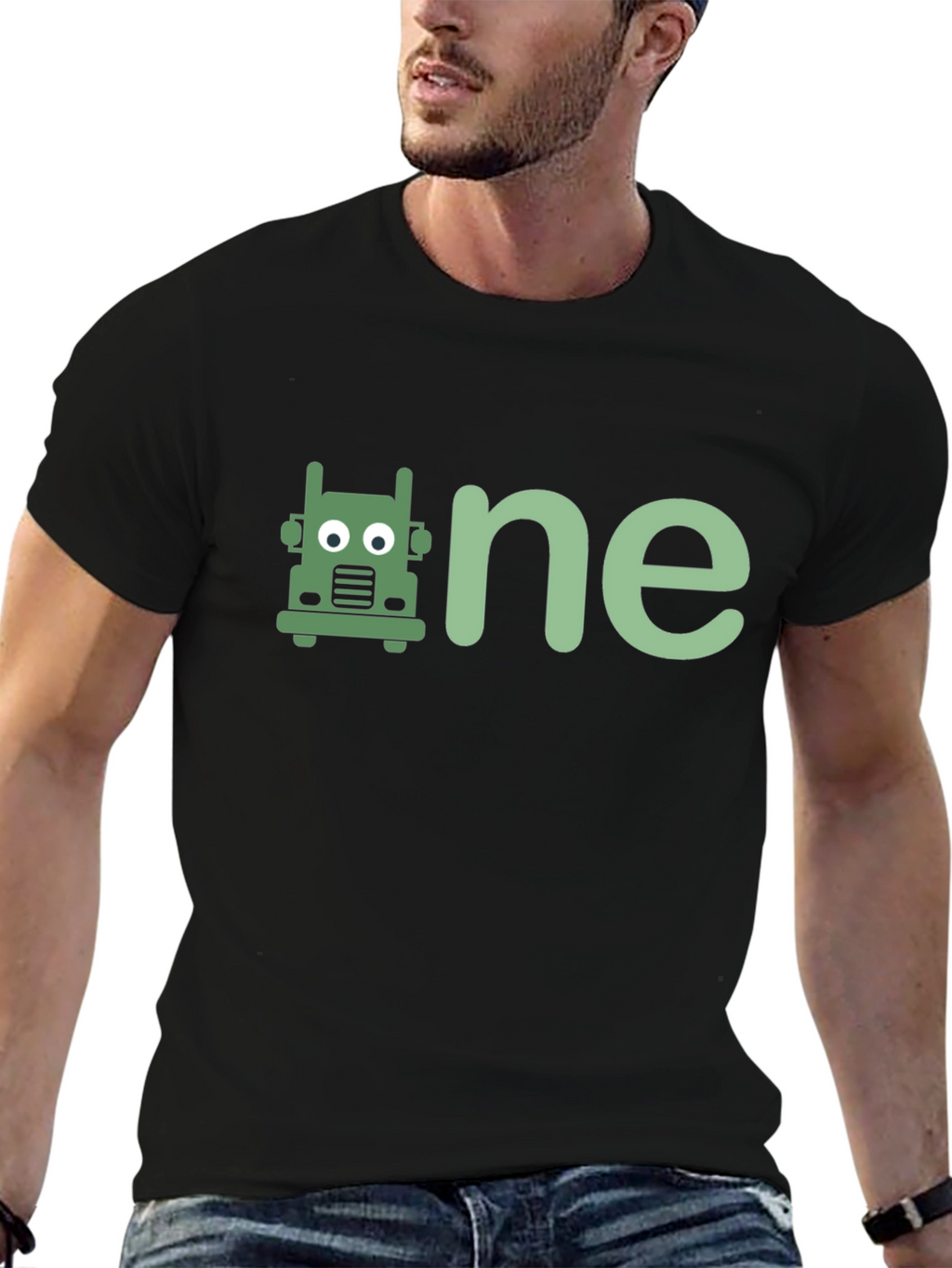 Cute Truck One T-Shirt - Soft Cotton Blend