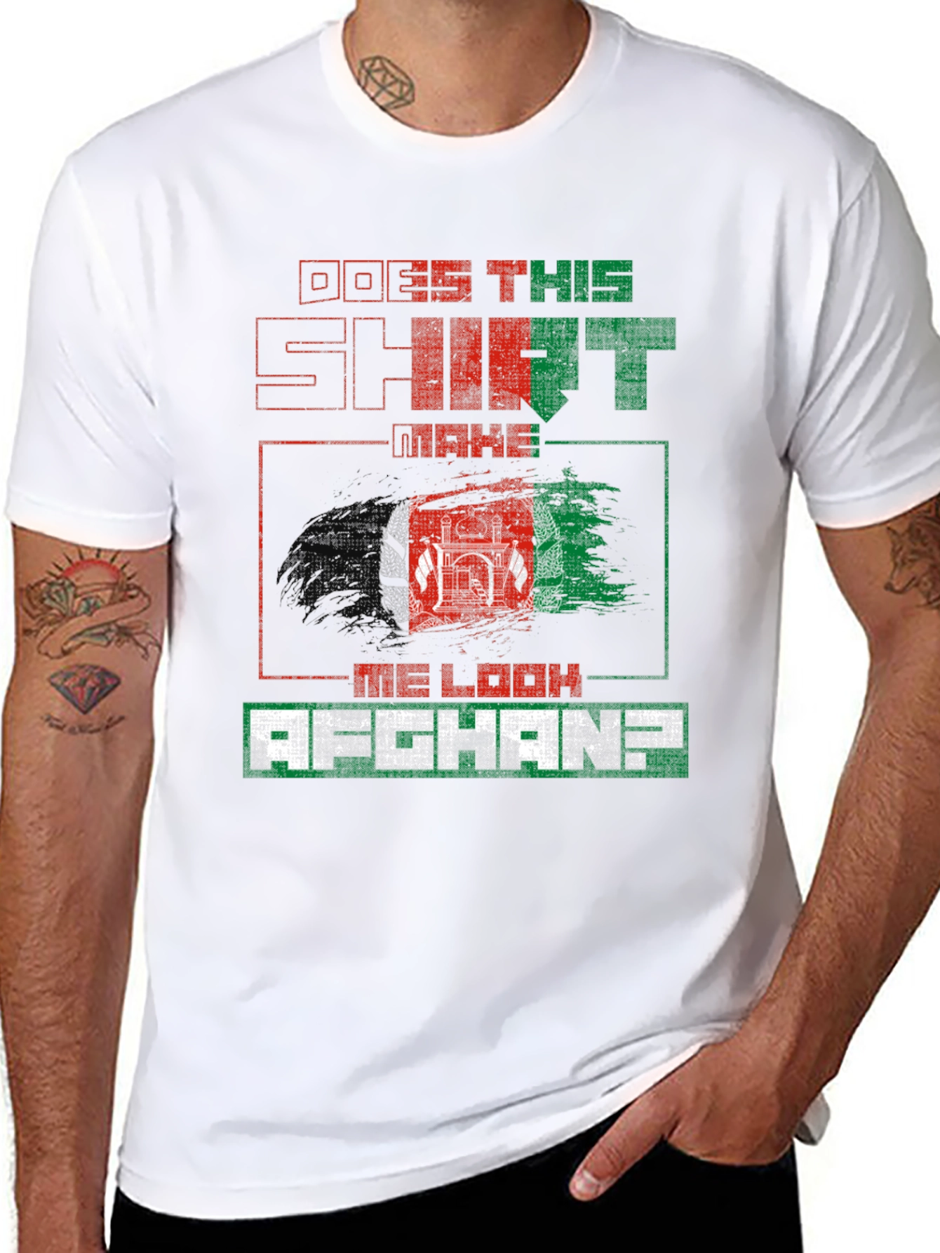 Does This Shirt Make Me Look Afghan? T-Shirt