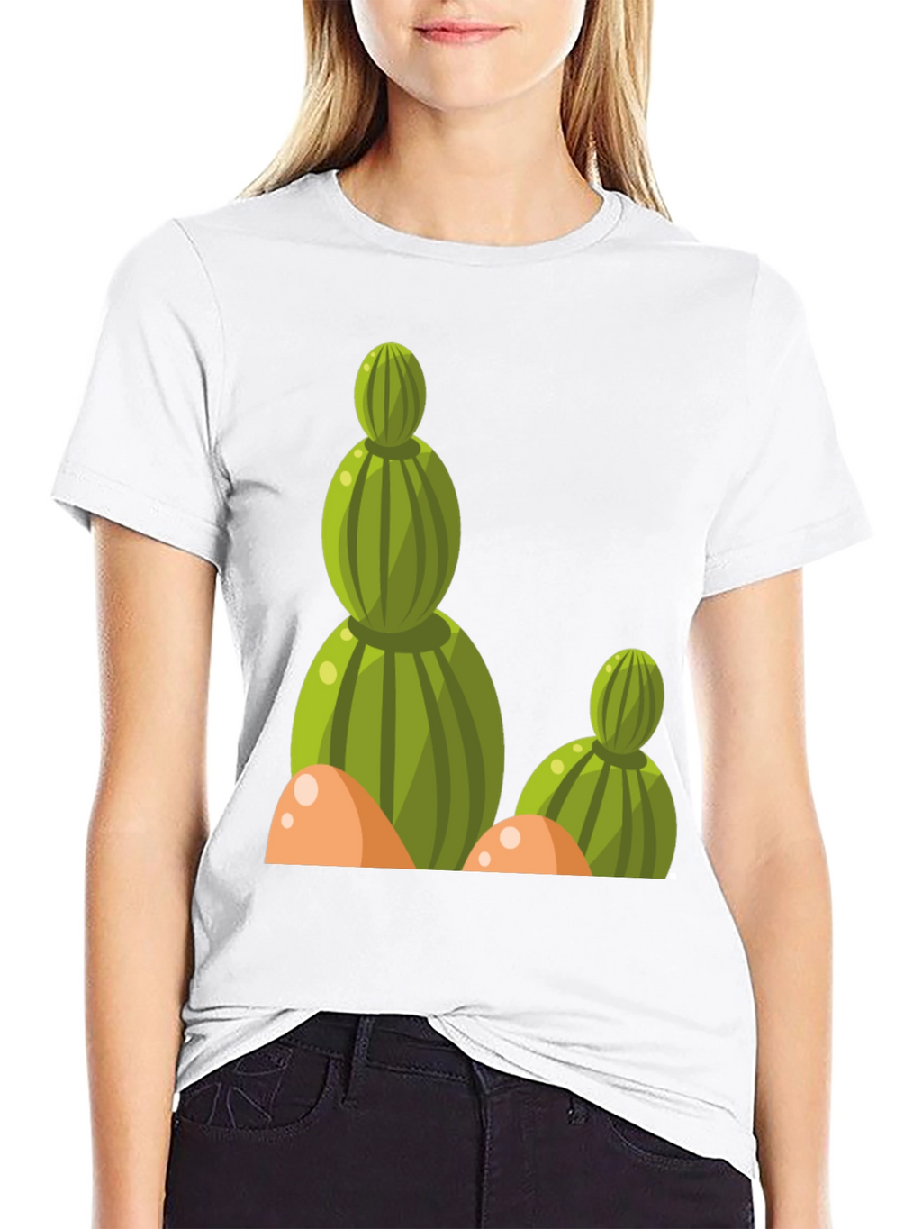 Cactus Graphic T-Shirt - Desert Style Tee