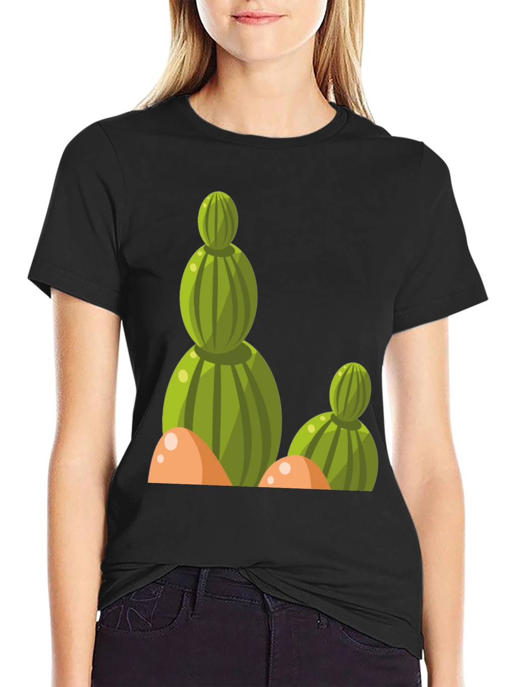 Cactus Graphic T-Shirt - Desert Style Tee