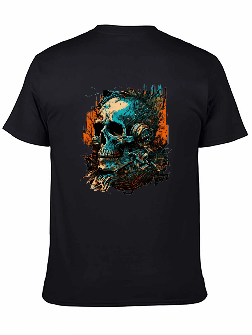 Skull Graphic Tee - Edgy Streetwear