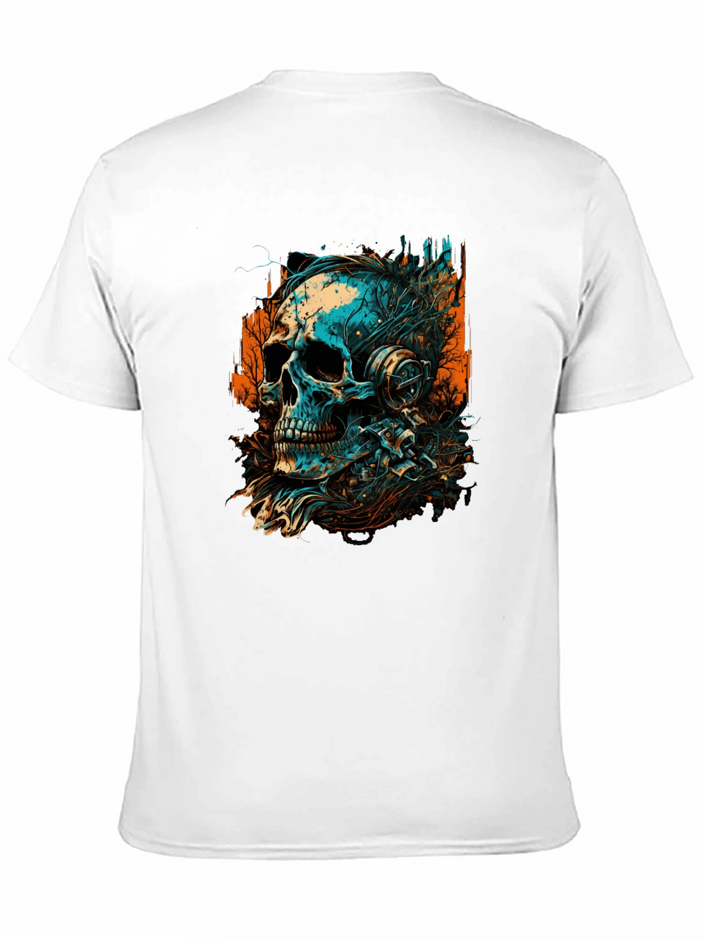 Skull Graphic Tee - Edgy Streetwear