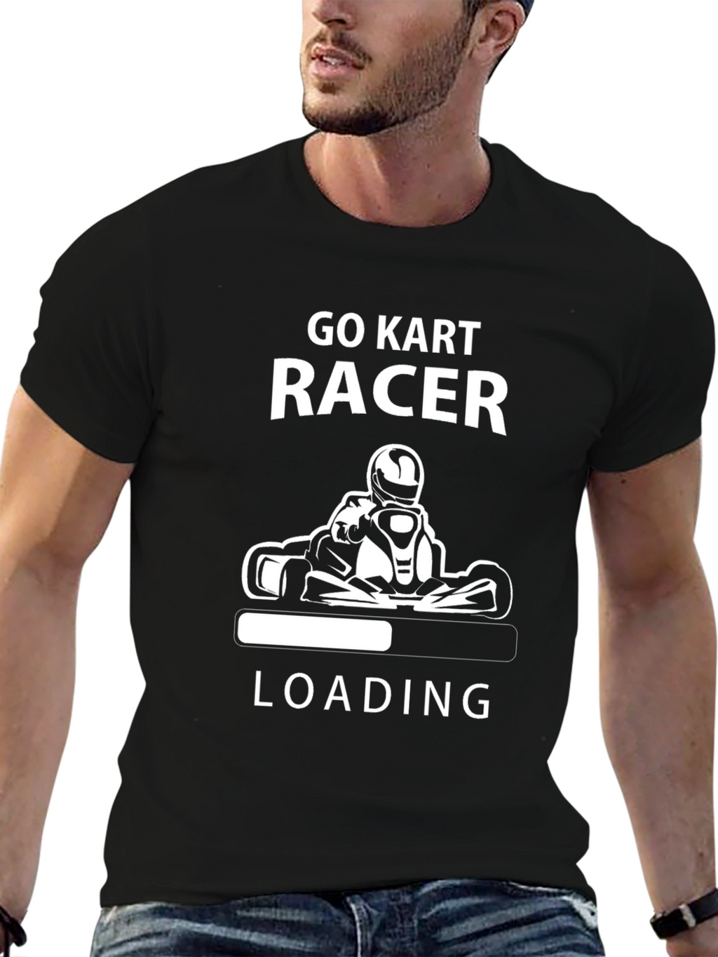 Go Kart Racer Loading T-Shirt