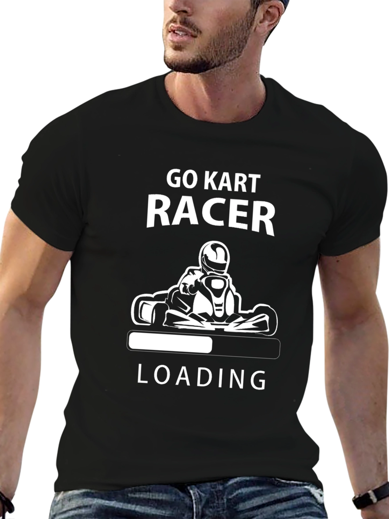 Go Kart Racer Loading T-Shirt