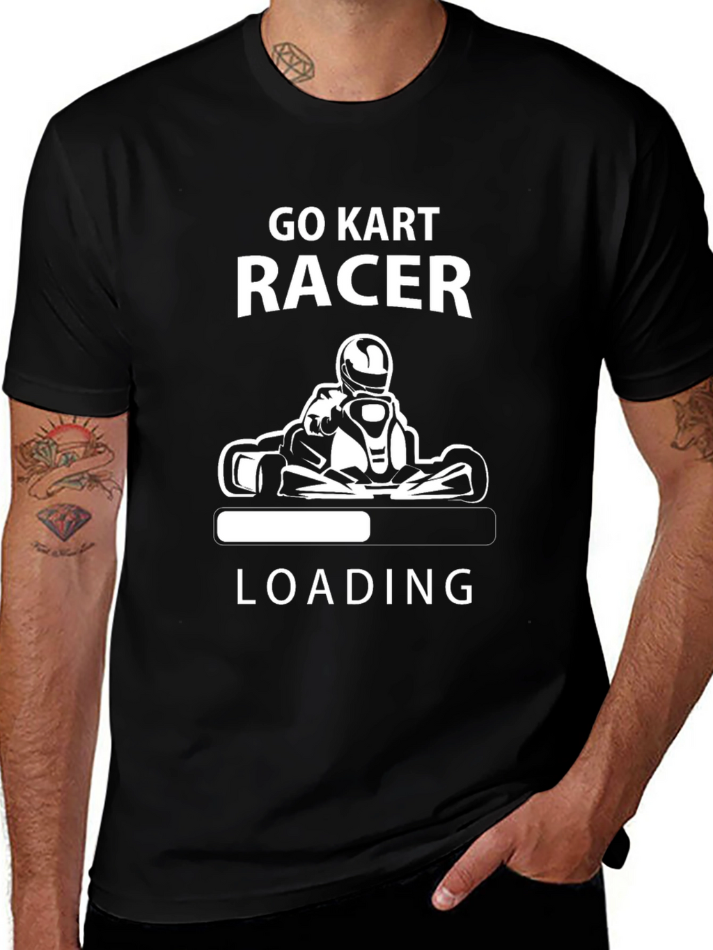 Go Kart Racer Loading T-Shirt