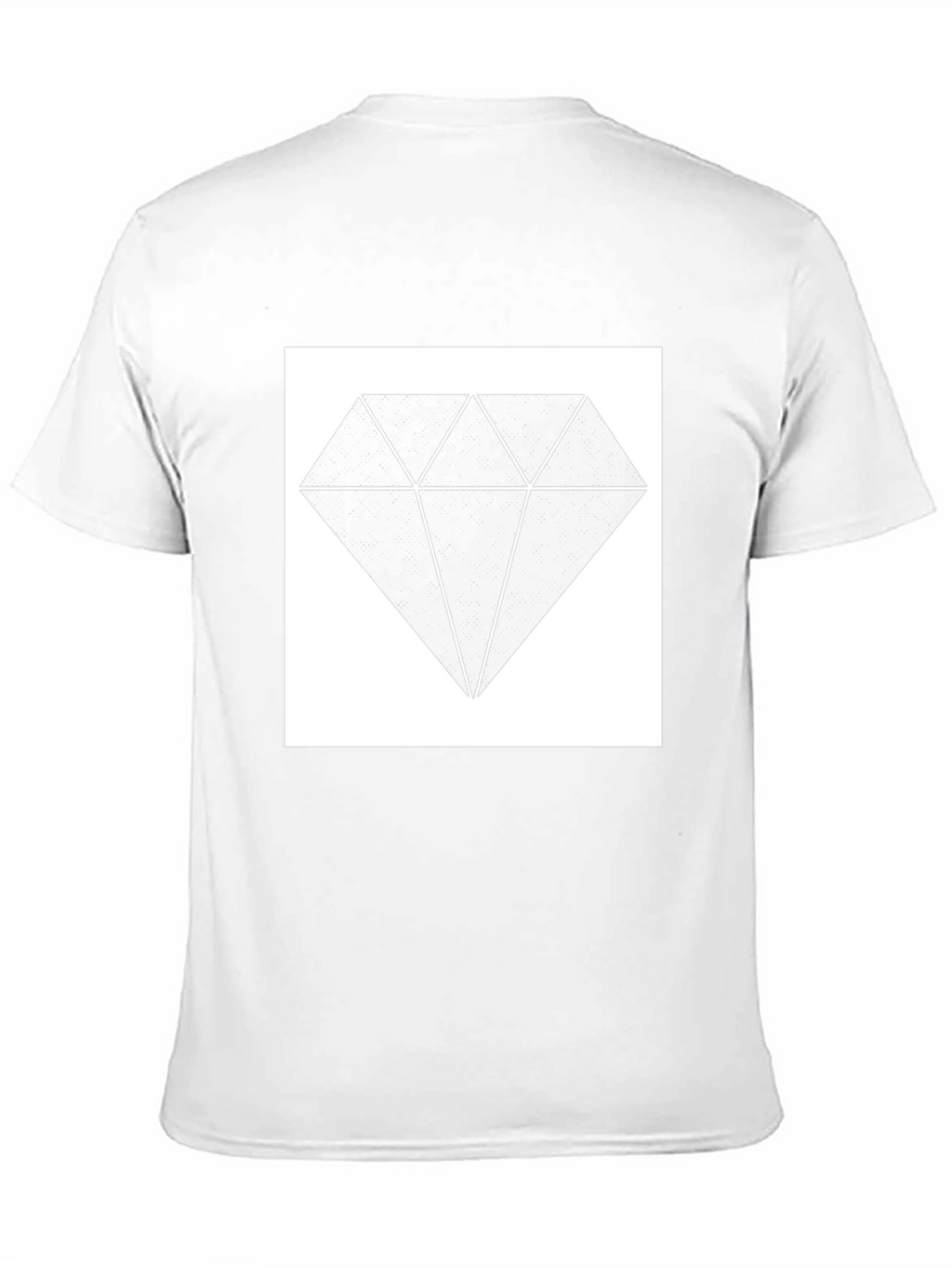 Diamond Graphic Tee - Stylish Black Shirt