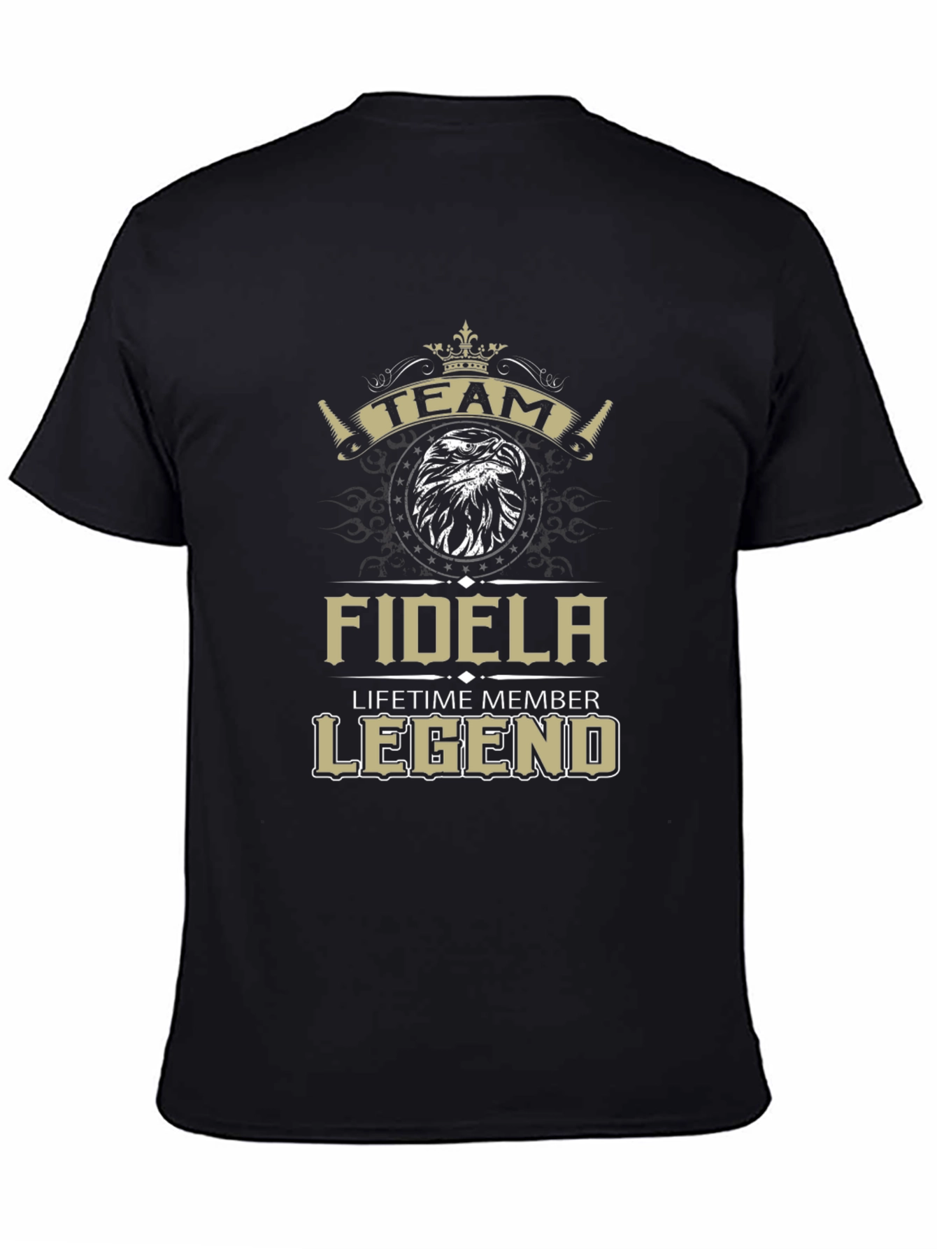 Fidela Team Legend Black T-Shirt