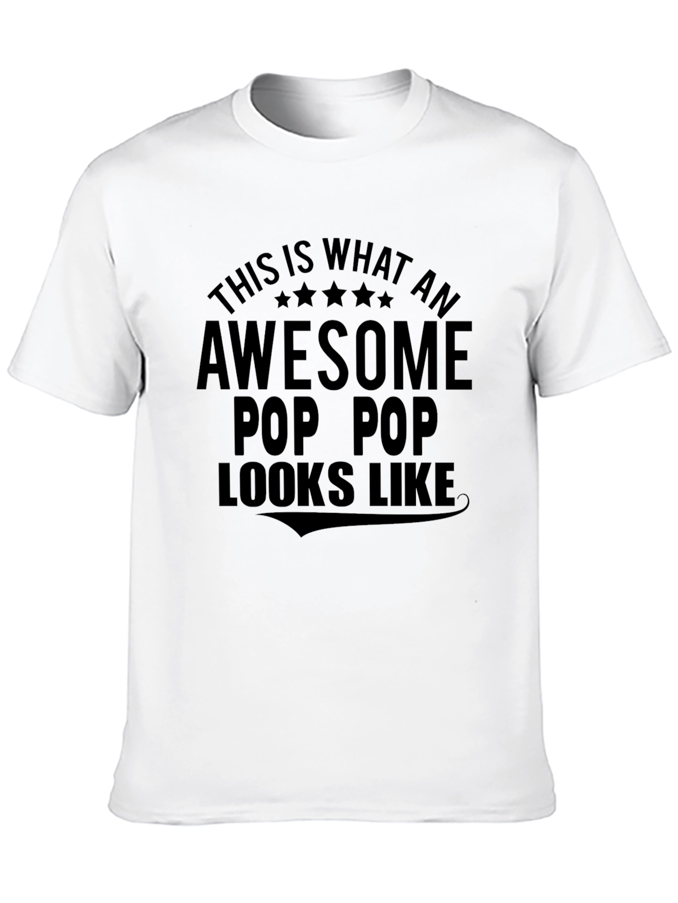 Awesome Pop Pop T-Shirt - Gift for Grandfather
