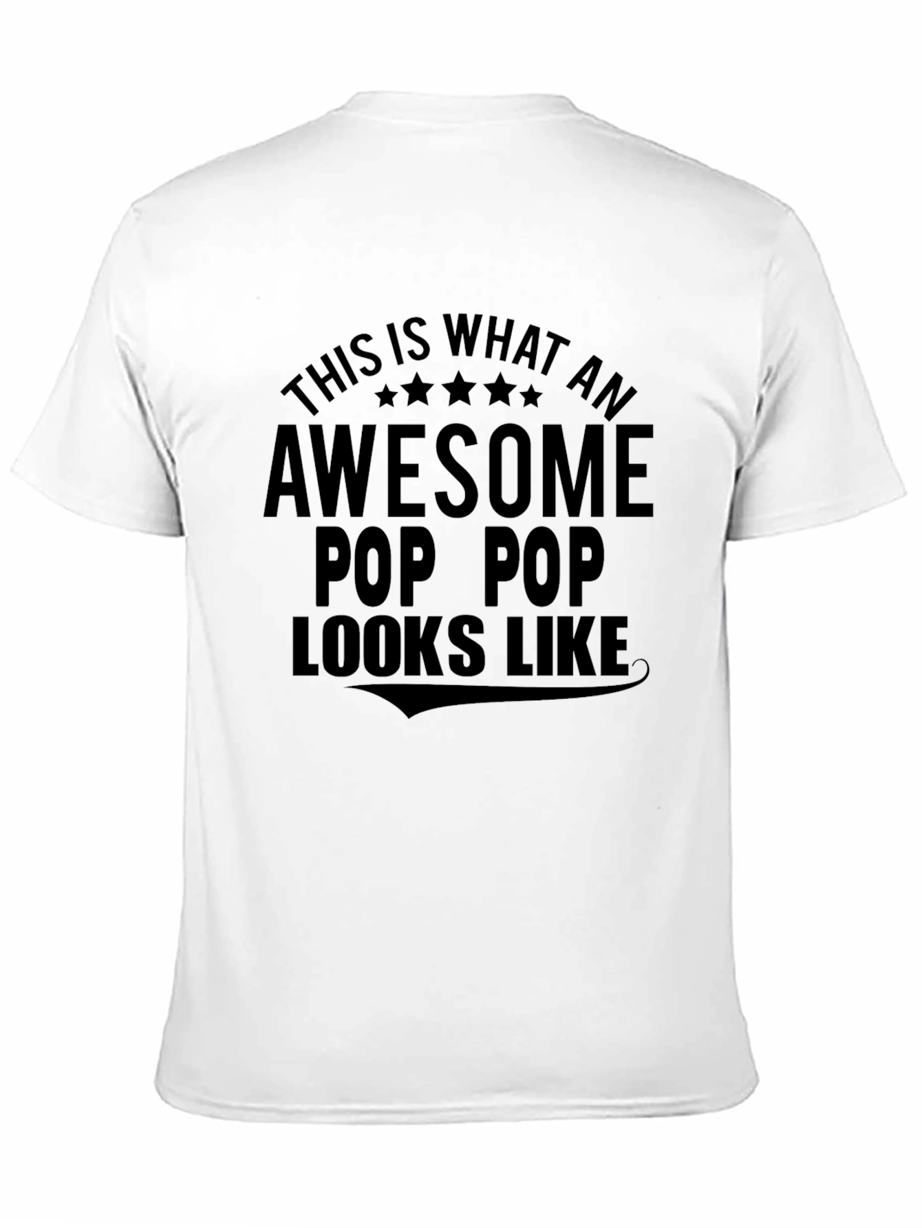 Awesome Pop Pop T-Shirt - Gift for Grandfather