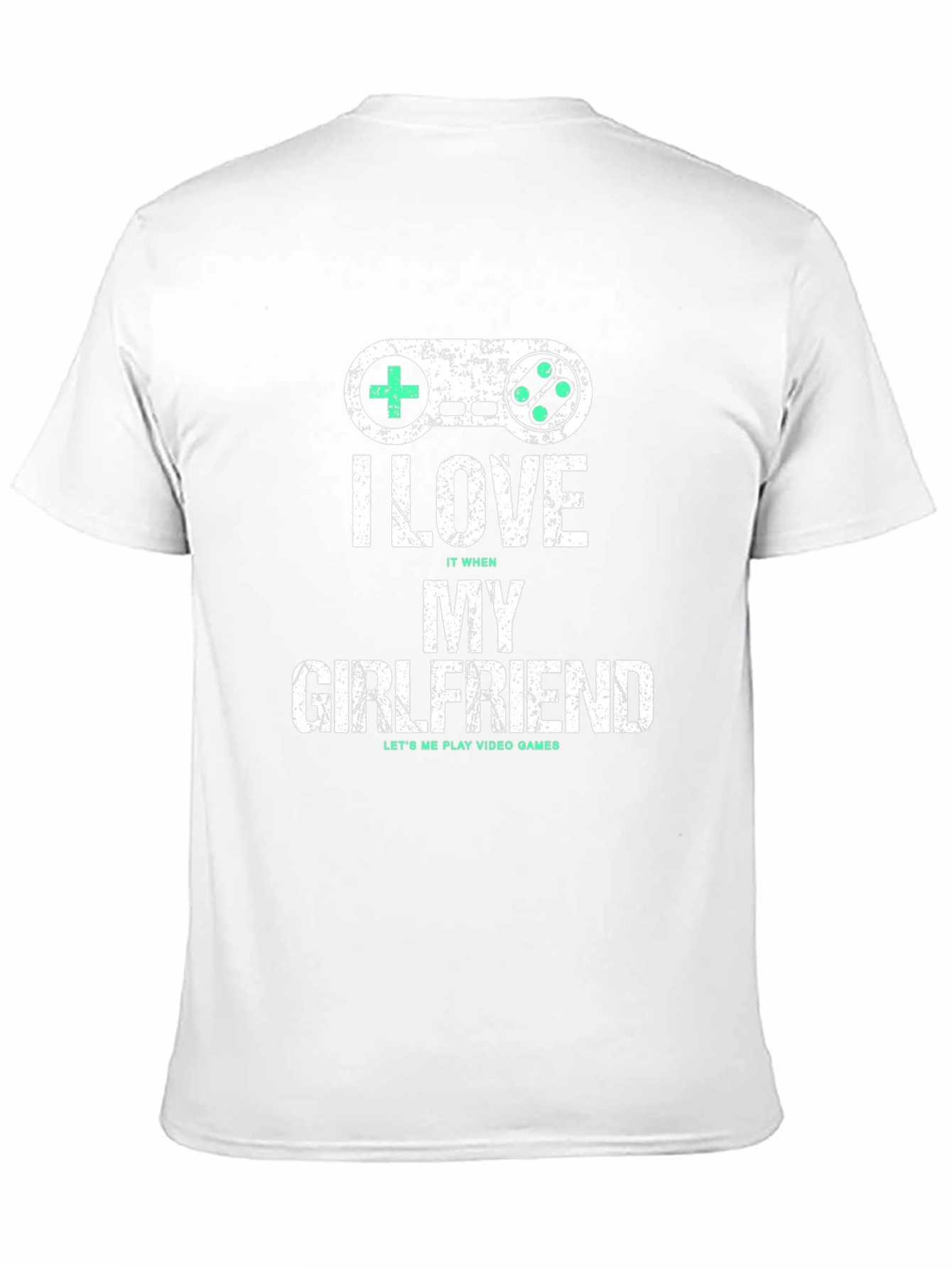 Gamer Girlfriend T-Shirt - I Love My Girlfriend - Video Game Gift Tee