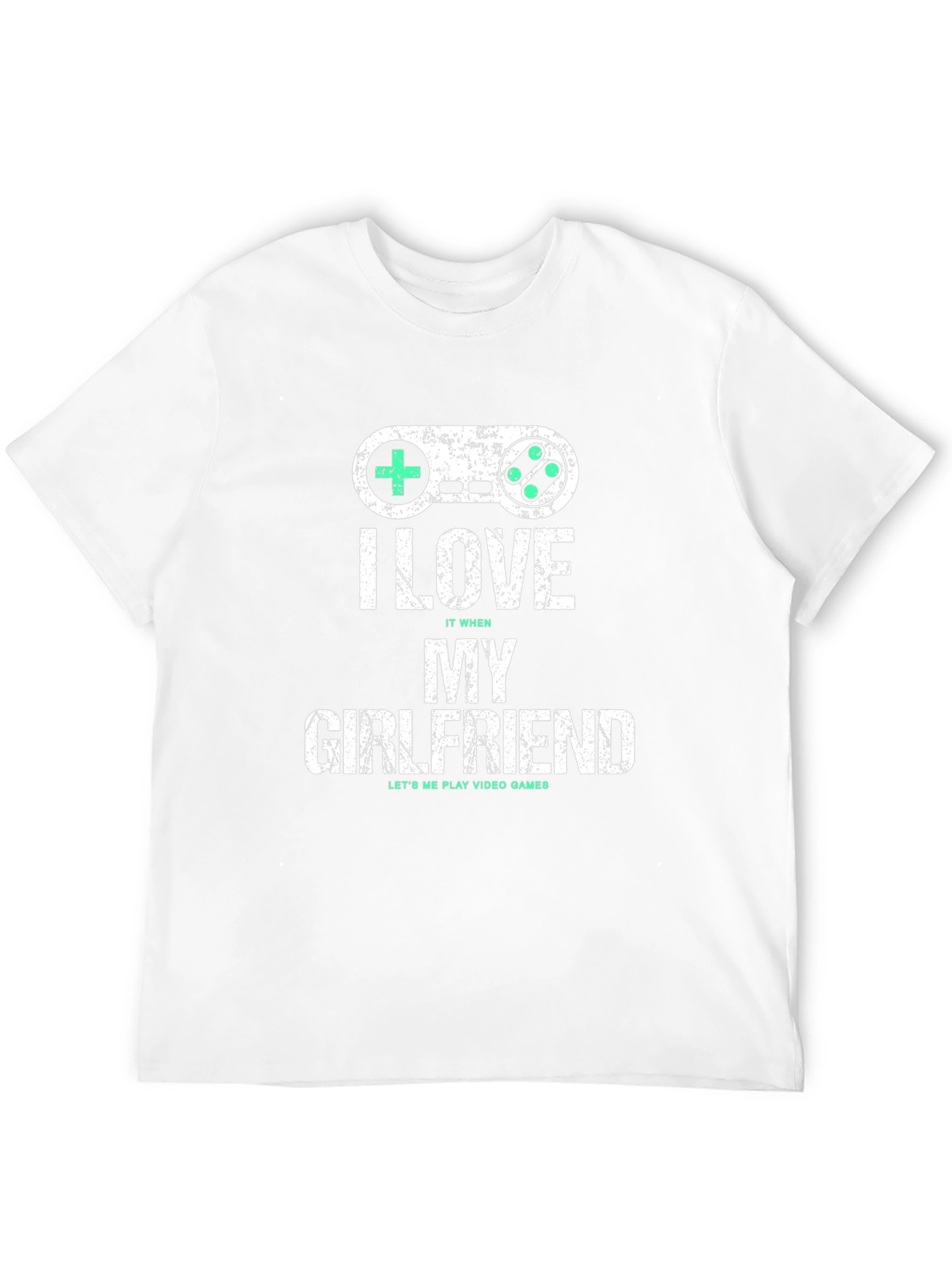 Gamer Girlfriend T-Shirt - I Love My Girlfriend - Video Game Gift Tee