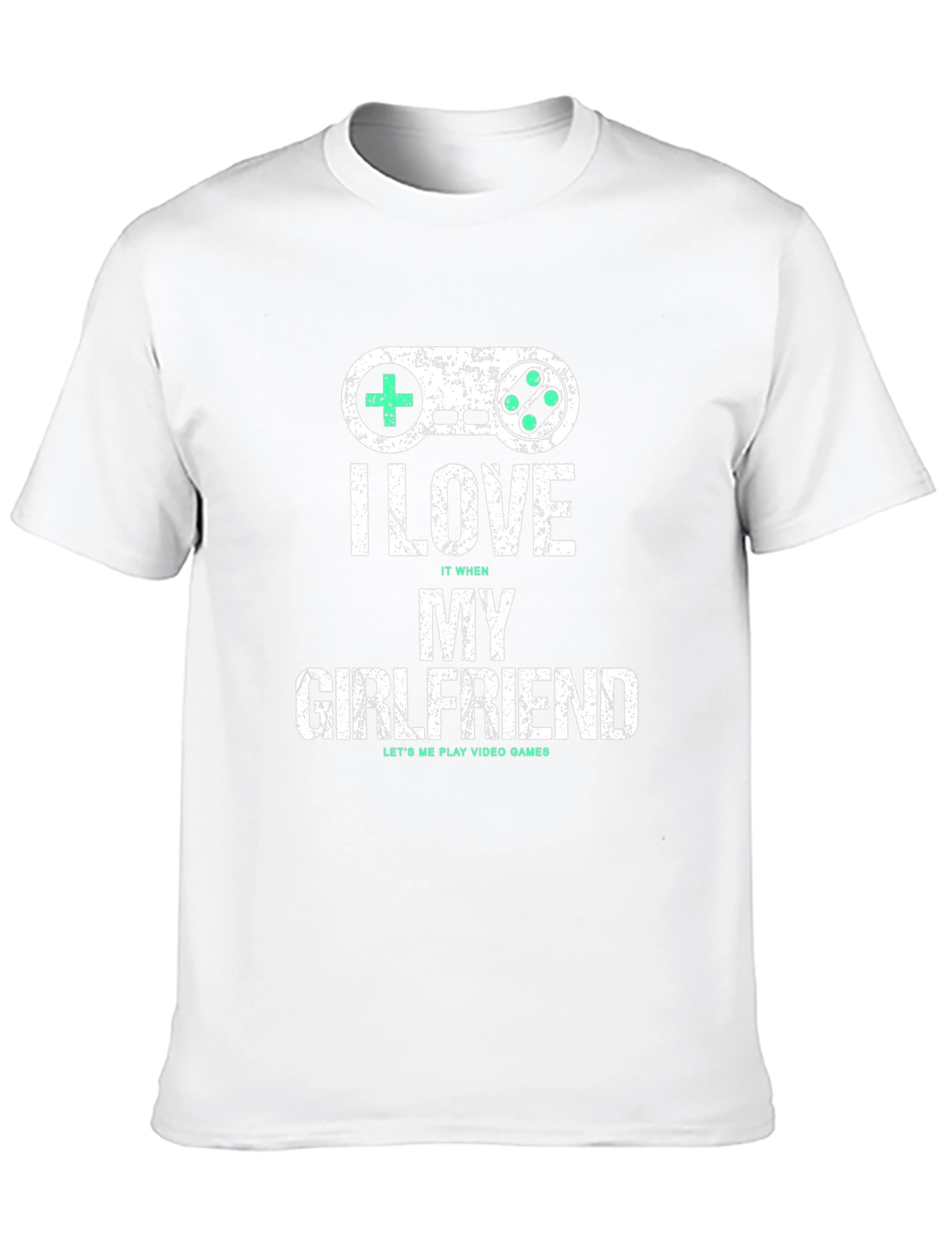 Gamer Girlfriend T-Shirt - I Love My Girlfriend - Video Game Gift Tee
