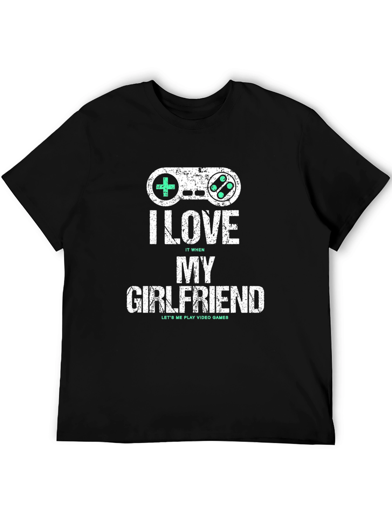 Gamer Girlfriend T-Shirt - I Love My Girlfriend - Video Game Gift Tee