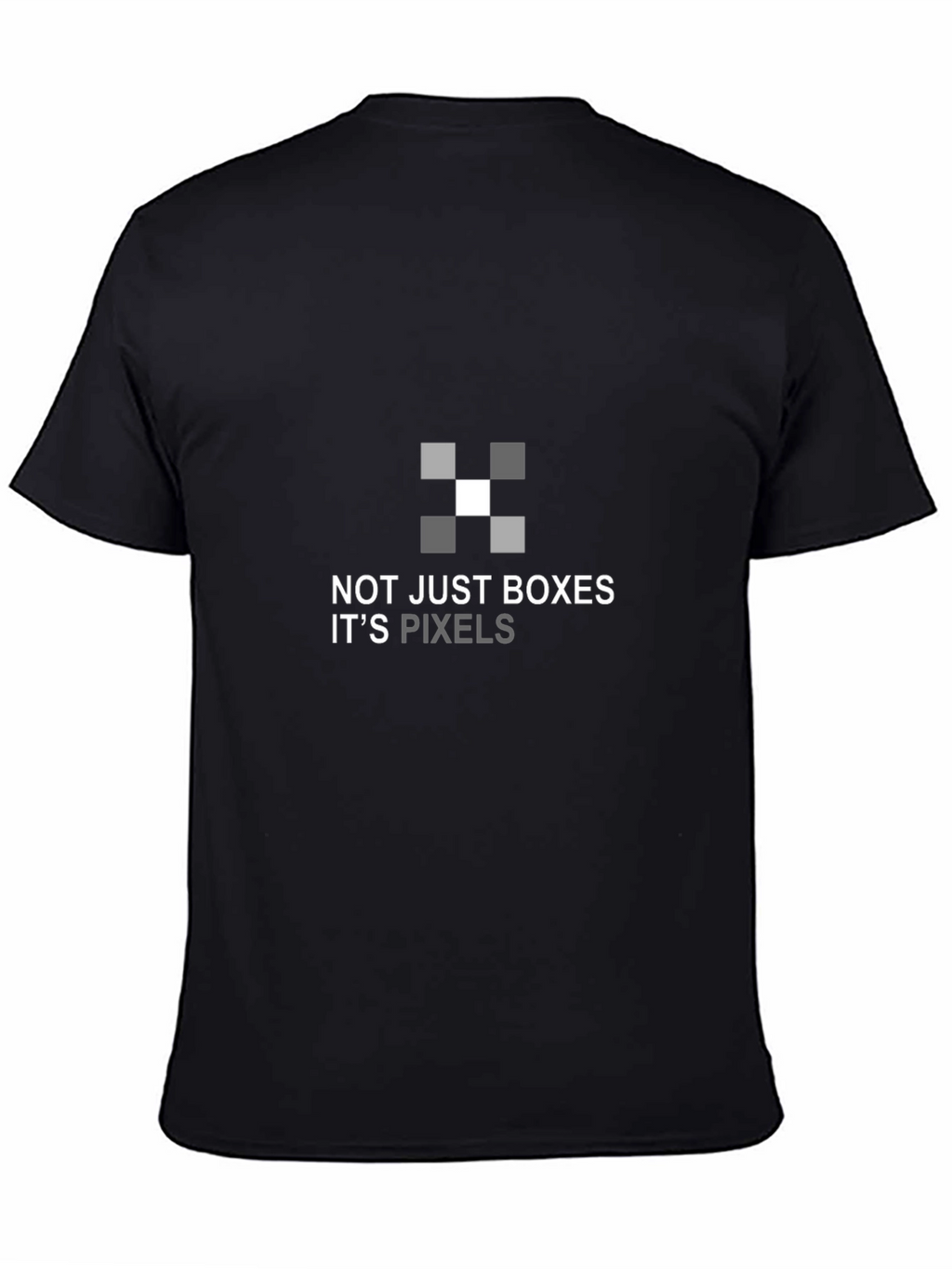 Pixel Art T-Shirt - Not Just Boxes Its Pixels