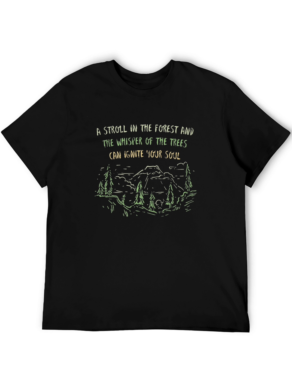 Forest Whisper Soul Ignite T-Shirt