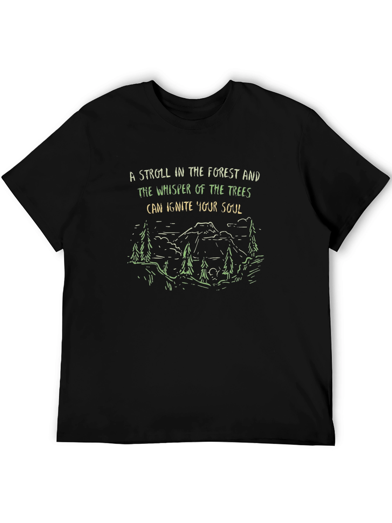 Forest Whisper Soul Ignite T-Shirt