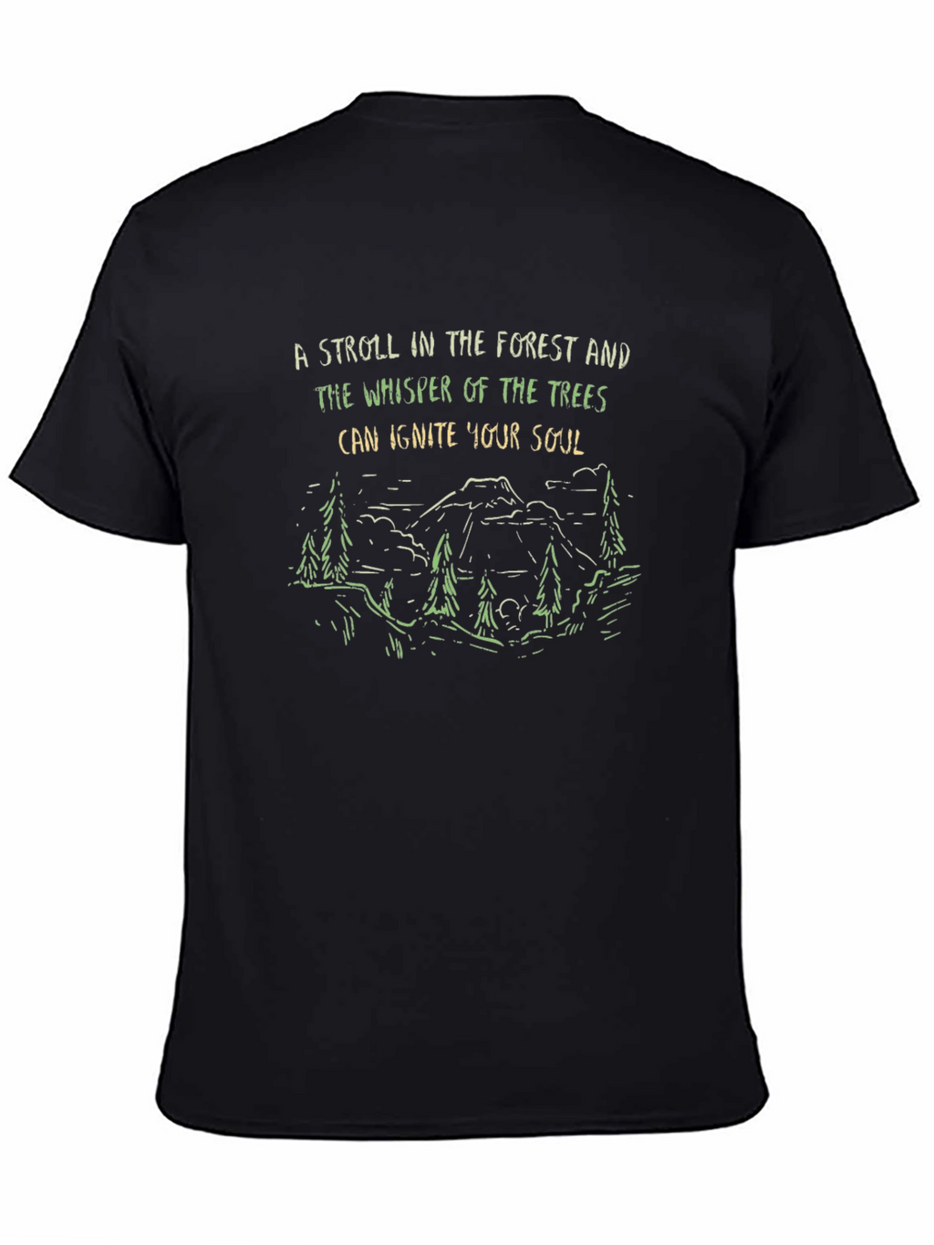 Forest Whisper Soul Ignite T-Shirt