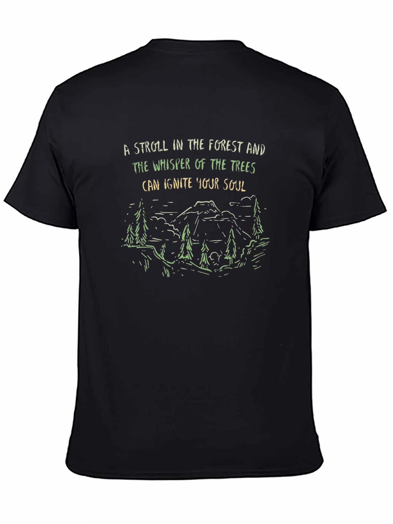 Forest Whisper Soul Ignite T-Shirt